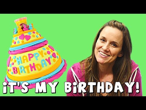 Play Doh Birthday Cake Filled with Surprises for My Birthday! The Amy Jo Show DCTC