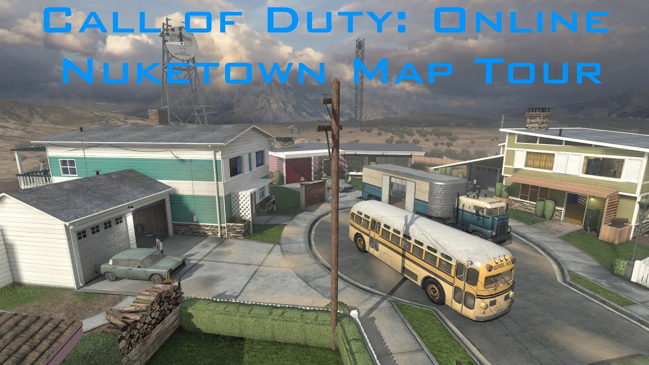 Call of Duty: Online China Nuketown Map Tour - YouTube