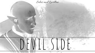Solas and Lavellan - Devil Side