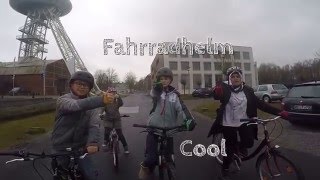 Fahrradhelm? UNcool!