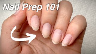 Easiest way to Prep your Nails to Prevent Lifting