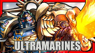 LOS MARINES MÁS FAMOSOS: ULTRAMARINES - PIZARRAHAMMER