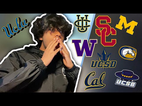 COLLEGE DECISIONS REACTIONS 2021 (UCLA, USC, UMICH, UC BERKELEY)