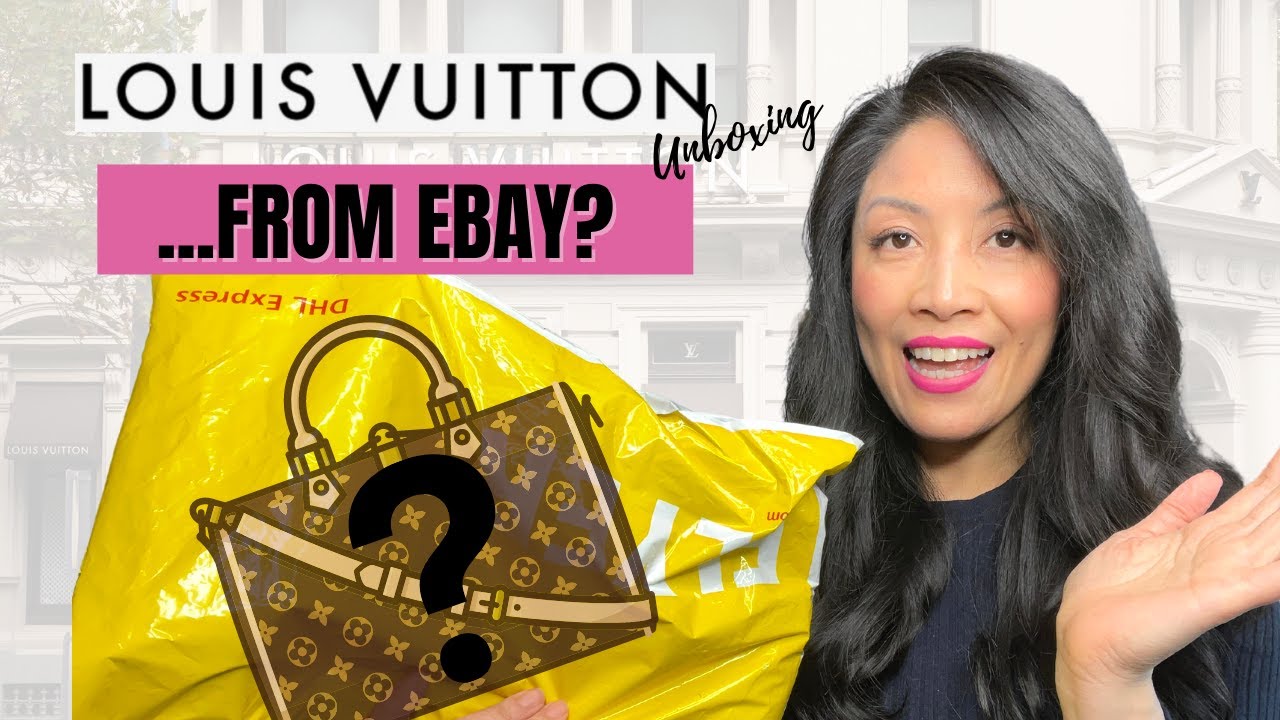 Designer handbag Unboxing & reveal of a vintage Louis Vuitton