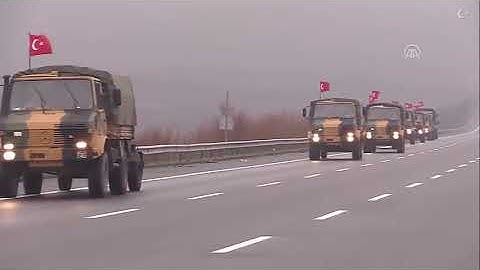Fırat'ın doğusu; TSK, Suriye sınırına dev askeri sevkiyat