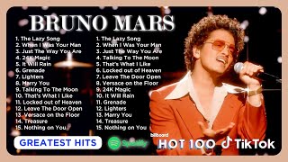 Bruno Mars Best Songs Playlist 2024 ~ A collection of Bruno Mars most addictive songs ~ Full Album