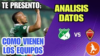 Te presento datos de Deportivo Cali vs Patriotas hoy | Historial, análisis y como vienen los equipos