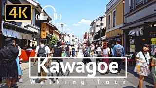 Kawagoe Walking Tour - Saitama Japan [4K/Binaural]