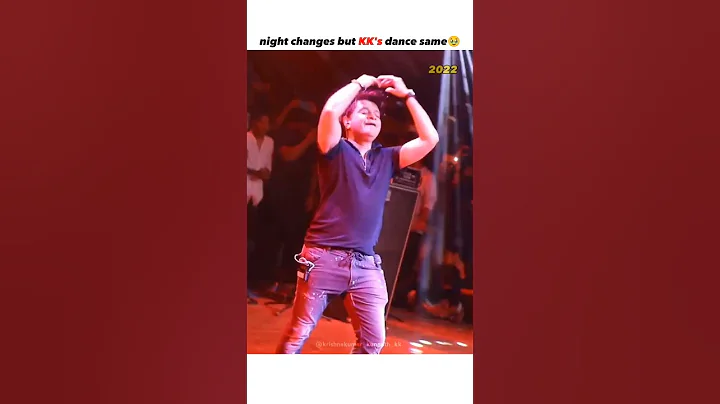 KK sir Dance Moment || Kk sir at Nazrul Manch 2022 || #ripkk #kk #kksinger