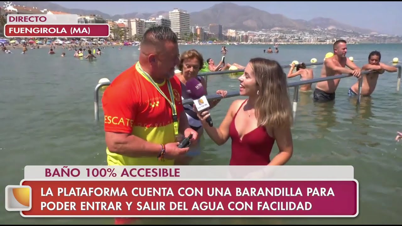 Directo desde la playa accesible de Fuengirola (Málaga) para 