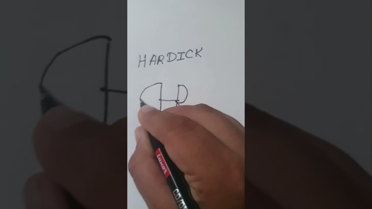 hardick name logo 30 day logo challenge 