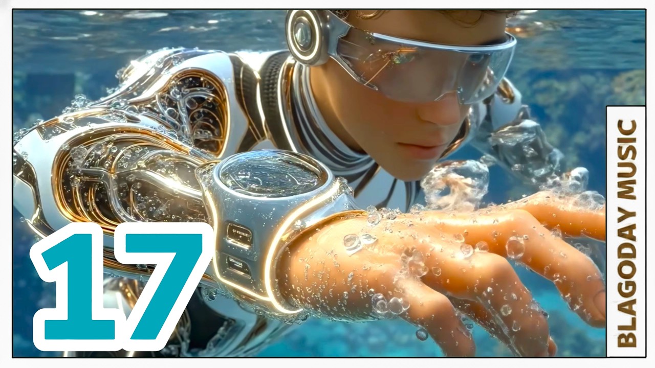 Peaceful Underwater Smart City 2225 • 1 Hour Sci Fi Ambient [4K] (Relax • Focus • Sleep)