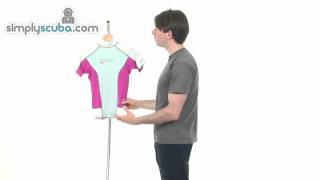 Mares Trilastic Short sleeve She Dives Rash Guard - www.simplyscuba.com