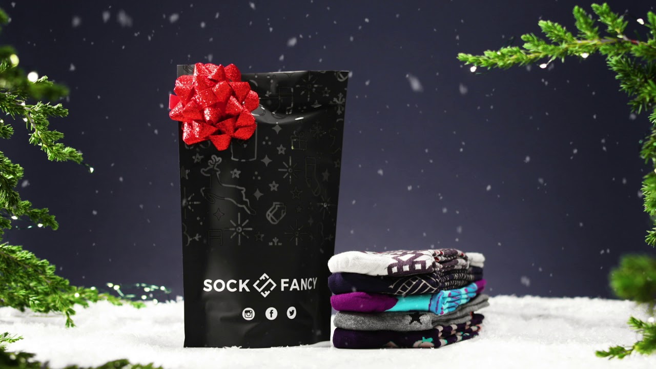The Best Holiday Gift 2018 - Sock Fancy Monthly Sock Subscription