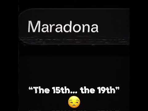 Maradona Is back☠️