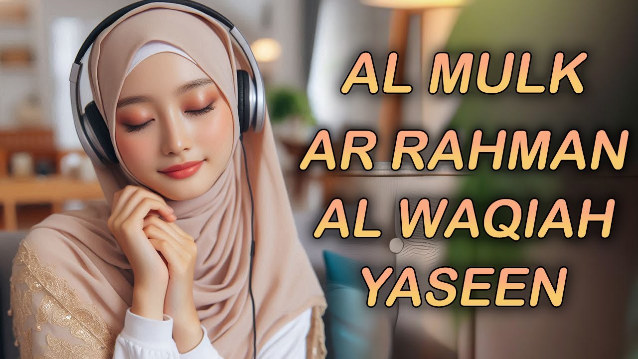 World's Most Beautiful Quran Recitation of Surah Al-Mulk, Al-Waqiah, Ar-Rahman, Yaseen - Soft Voice