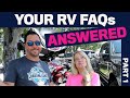 Full Time RV Frequently Asked Questions (Part 1) | Changing Lanes!