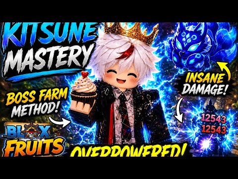 Fastest Kitsune Mastery Farm Method! ⚡