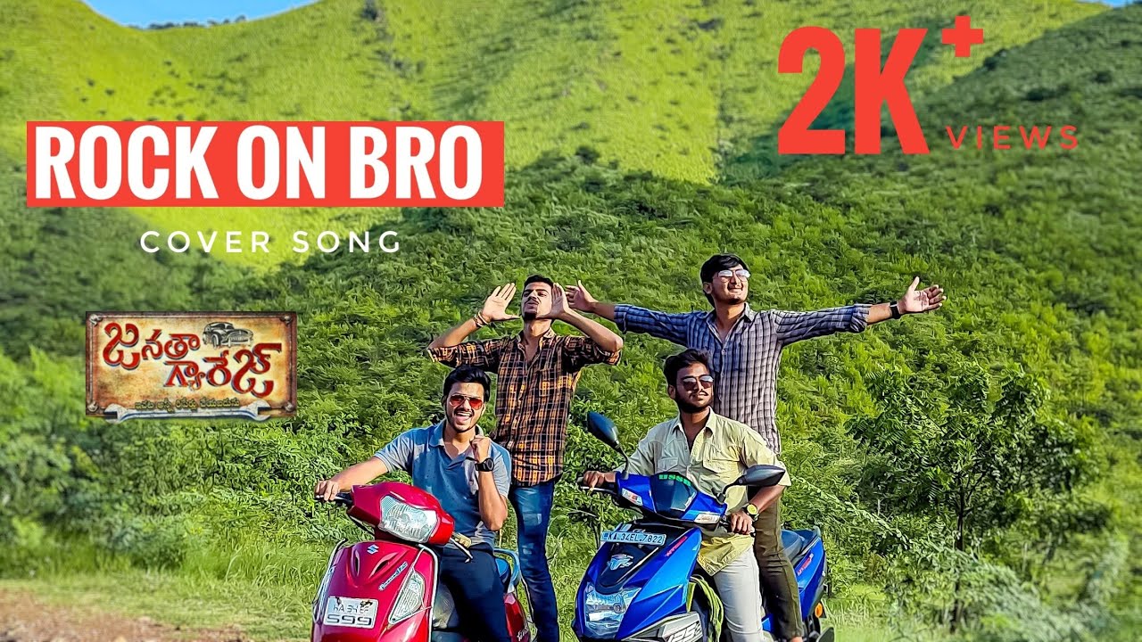 ROCK ON BRO cover song By V3 Frames | Jr NTR | SAMANTHA | NITHYA MENEN |  KORATALA SIVE | DSP