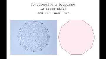 Construct Dodecagon and 12 Sided Star