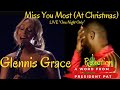 Glennis Grace - Miss You Most (At Christmas)- LIVE - REACTION VIDEO