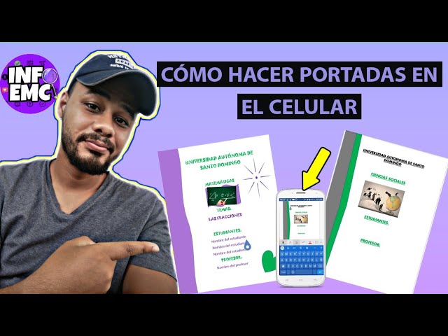 COMO HACER UNA PORTADA, CARÁTULA ESCOLAR EN EL CELULAR (WORD EN EL CELULAR)  - thptnganamst.edu.vn