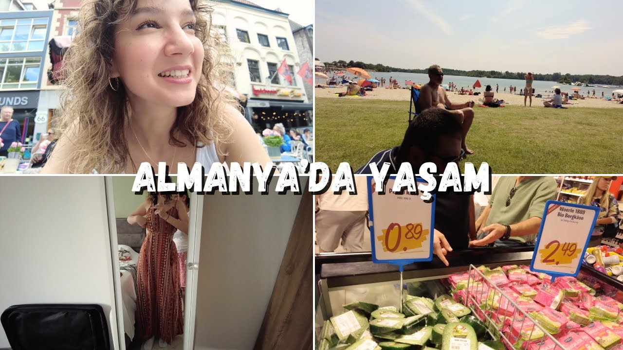 ALMANYA'DA YAŞAM | Shein Yazlık Alışverişim, Fiyatlar, Yağmurda Göl, Venlo