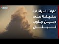 انفجارات متتالية تهز بلدة دبين جنوب لبنان إثر غارات إسرائيلية عنيفة