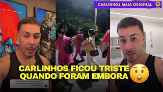 AS EMPREGUETES FORAM EMBORA 😲😲 | CARLINHOS MAIA 🌻