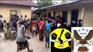 Cult War Between Black Axe and Eiye in Delta State. 1 Repentant.