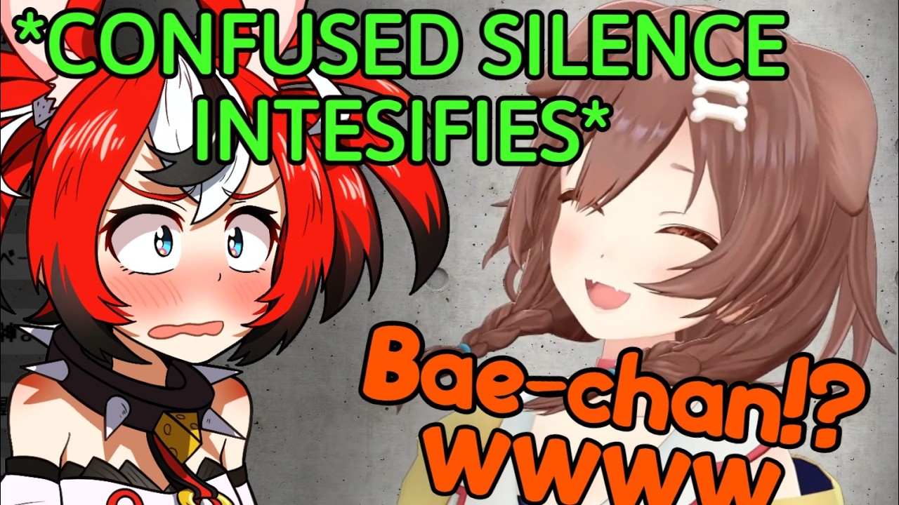 Bae Calls Into Korone's Stream Just to Accidentally Out Herself [Hololive]