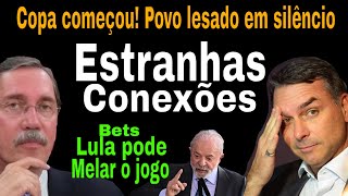 ESCONDIDOS! COPA COMEÇOU LESANDO PAÍS! BETS: LULA PODE CONVOCAR PLEBISCITO! FLAVIO E A  QUAEST AMIGA