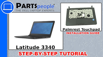 Dell Latitude 3340 Palmrest Touchpad How-To Video Tutorial
