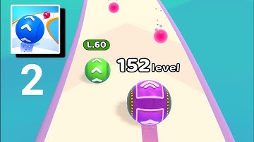 Level Up Balls ​- All Levels Gameplay Android,ios (Levels 6-10)