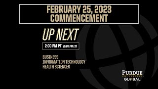 Purdue Global February 2023 InPerson Commencement