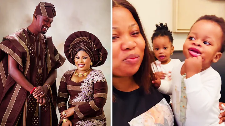 Watch what Seyi Edun did to her husband, Niyi Johnson, while playing with her beautiful Twins