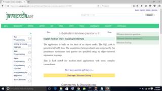 Explain medium object mapping in hibernate. | javapedia.net