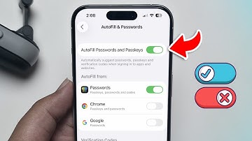 How To Turn On/Off Autofill Passwords On iPhone