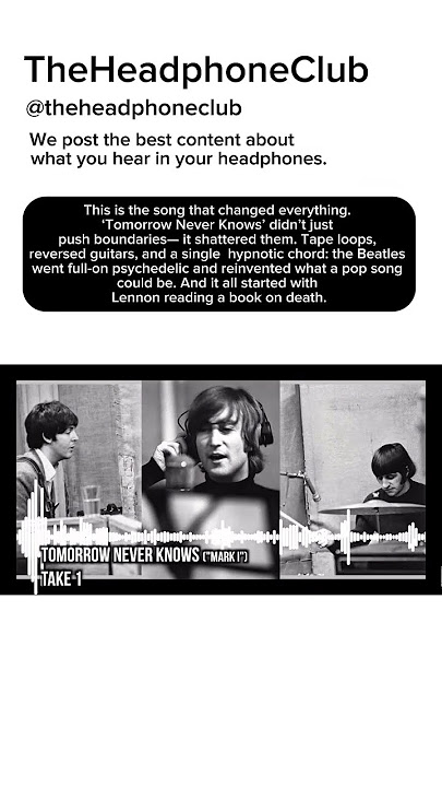 The Beatles Recorded THIS on Acid?! 😱 | Tomorrow Never Knows Studio Secrets #beatles