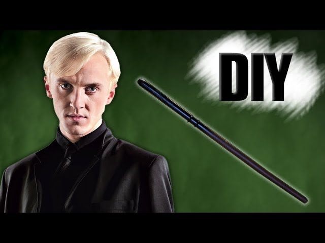 DIY - Comment fabriquer la baguette de Drago Malefoy ( Draco Malfoy's wand  ) 