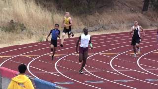 youth 400m final, Chris