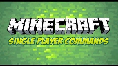 How To Install Single Player Commands 1.5.2