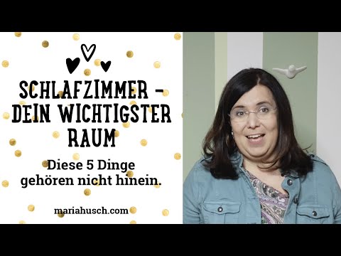 Ordnung im Schlafzimmer – E-Book zum Ausmisten von Maria Husch