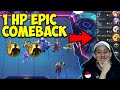 1 HP EPIC COMEBACK Magic Chess Pake Jurus Rahasia Double Flicker! Gini Caranya!