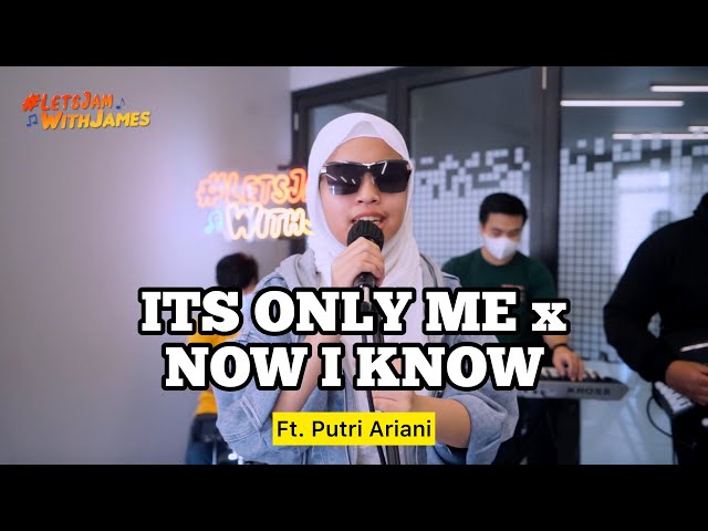 It's Only Me X Now I Know (KERONCONG) - Putri Ariani ft. Fivein #LetsJamWithJames class=