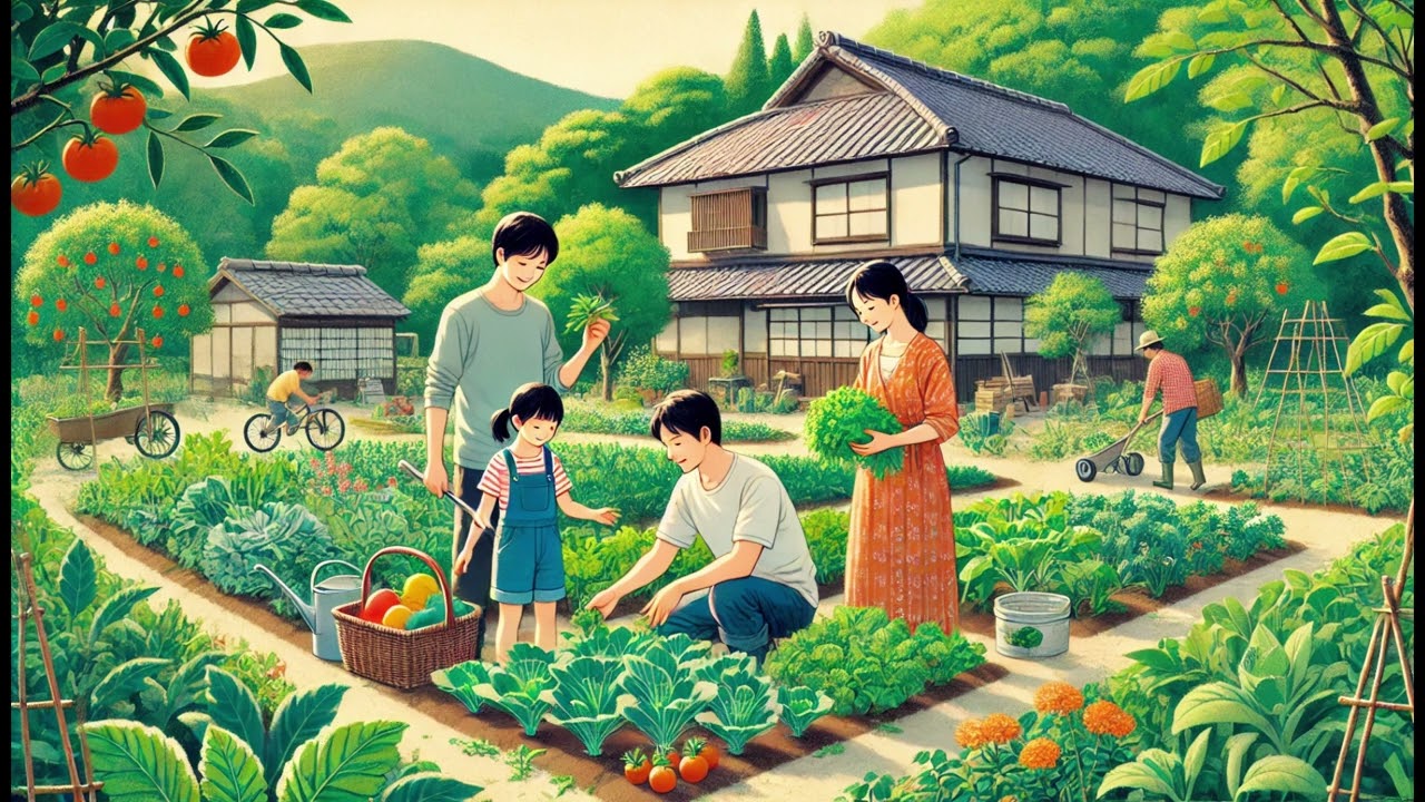 Frugal Living in Rural Japan  How a Family Saves Money by Growing Their Own Food