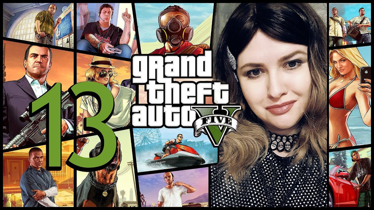 GTA 5 Полное 100% Прохождение на русском GRAND THEFT AUTO 5 🟢 ГТА 5 ...