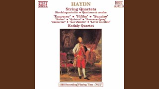String Quartet No. 62 in C Major, Op. 76 No. 3, Hob. III:77 "Emperor": I. Allegro