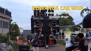 RISWANDA PERSIAPAN CEK SOUND 🔥 DALISODO WAGIR