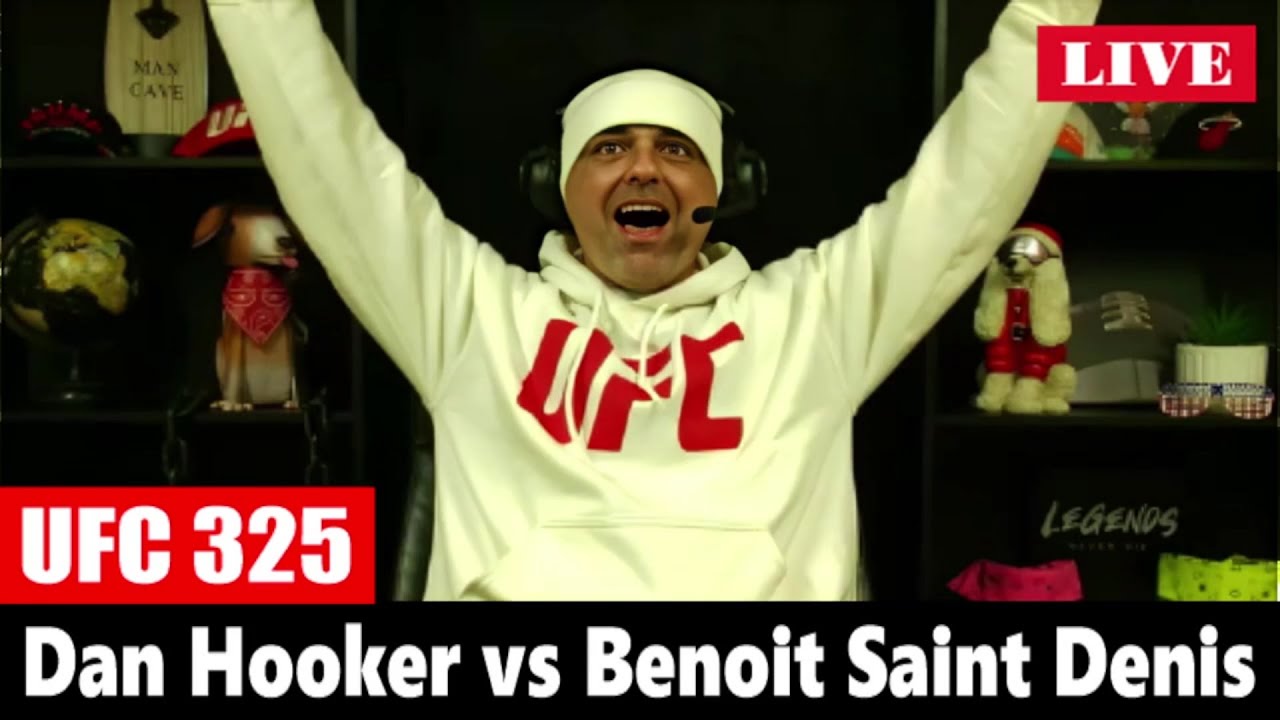 UFC 325: Dan Hooker vs Benoit Saint Denis FULL FIGHT REACTION